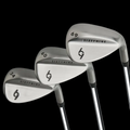 3-Piece Golf Wedge Set - 54°, 60° & 69° Short Game Wedges
