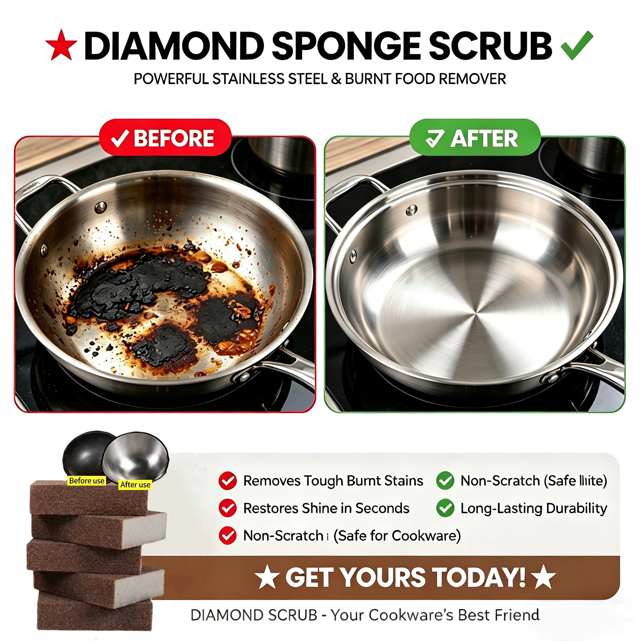 Magic Emery Cleaning Sponge
