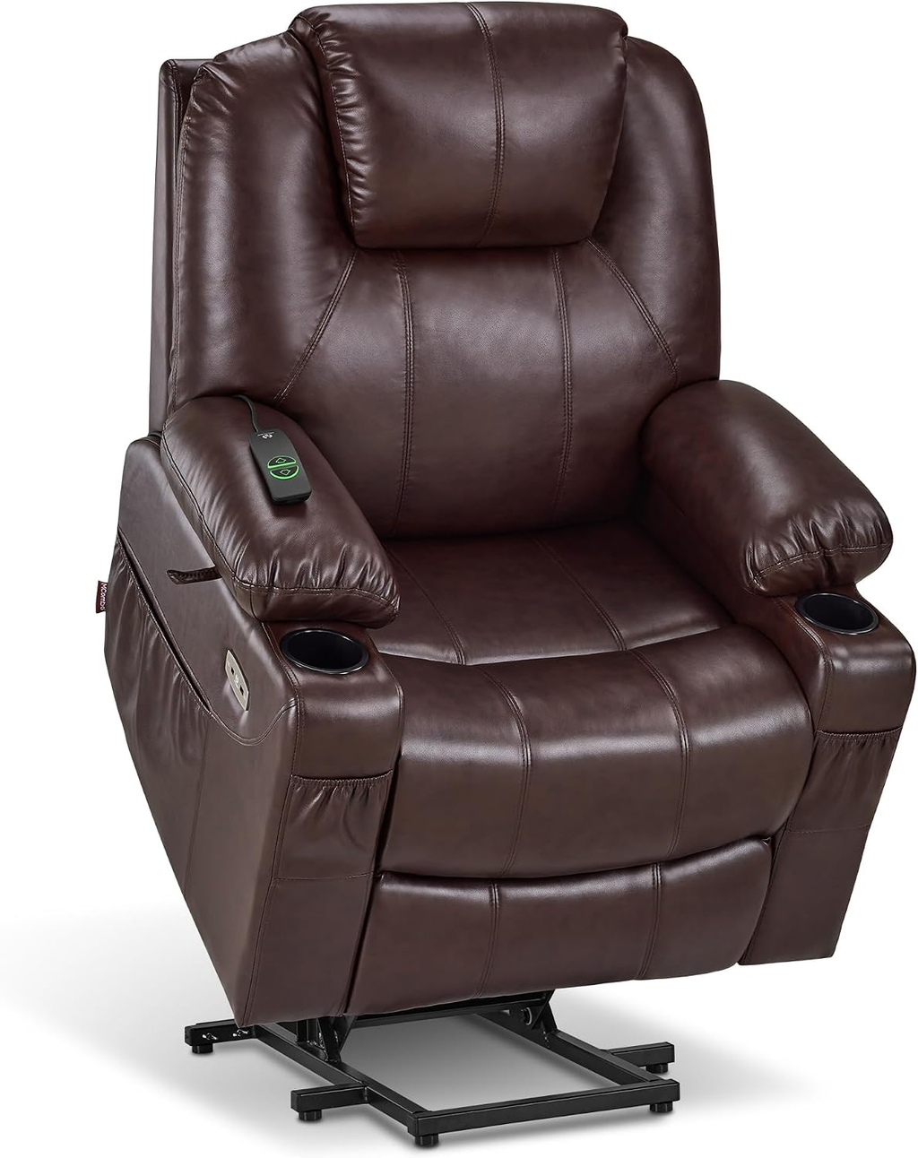Power Lift Recliner Chair with Heat, Massage & USB Charging