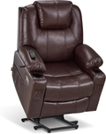 Power Lift Recliner Chair with Heat, Massage & USB Charging