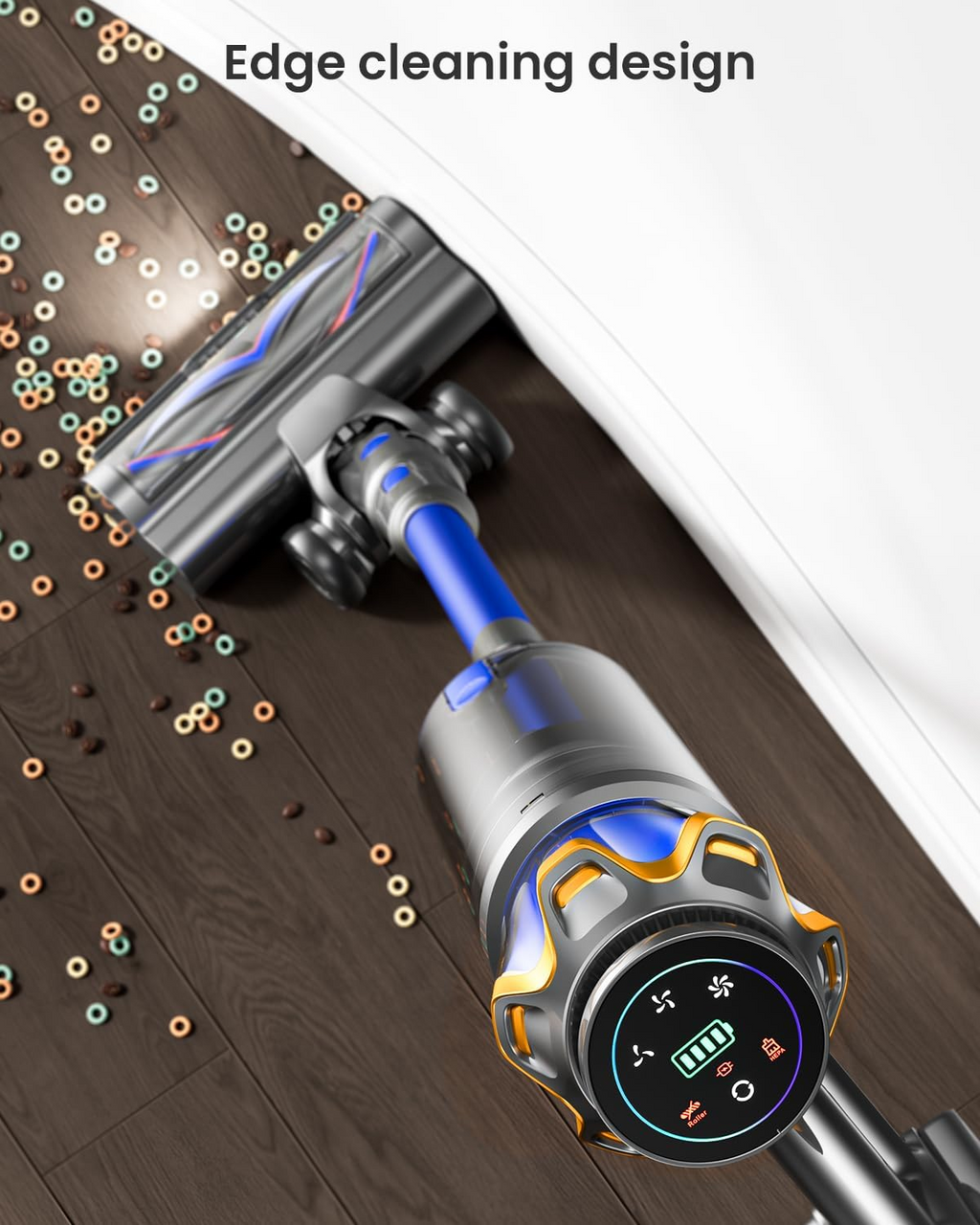 Cordless Vacuum Cleaner – Powerful 55KPa Suction Stick Vacuum for Pet Hair, Hardwood Floors & Deep Home Cleaning