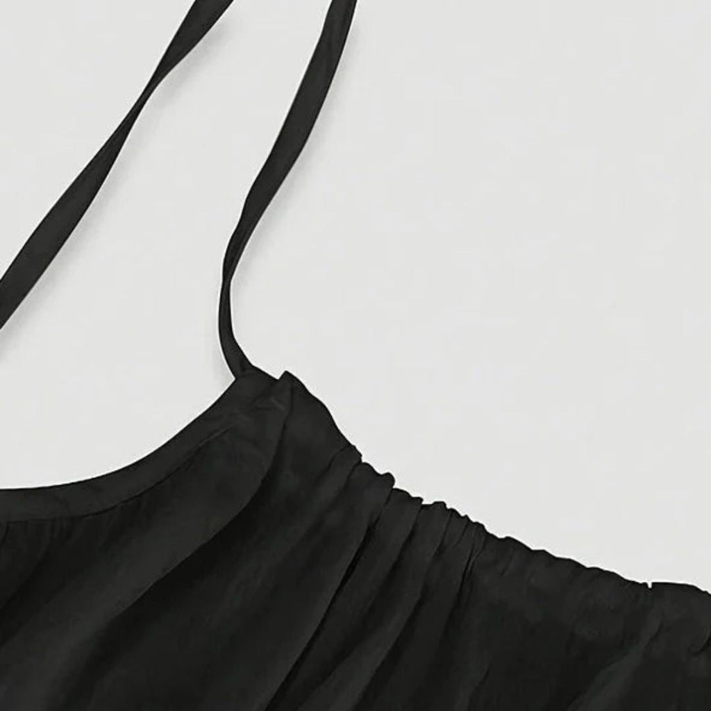 Women's Solid Color Cami Lounge Dress