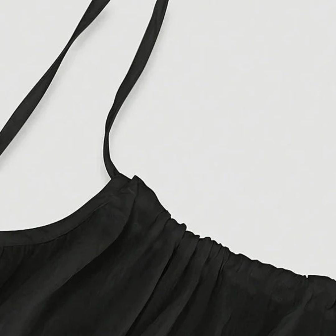 Women's Solid Color Cami Lounge Dress
